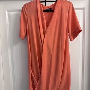 Topshop Peach Dress